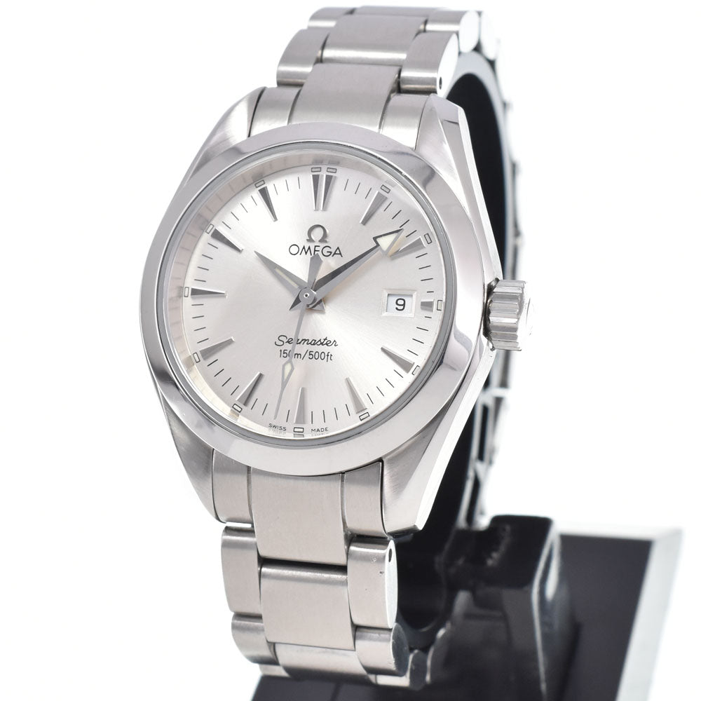 OMEGA Seamaster Aqua Terra 150m 2577.30 Date Silver Dial Quartz Ladies
 Watch L#148216