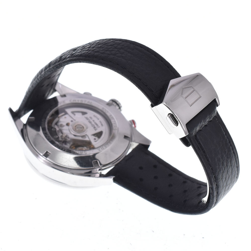 with paper TAG HEUER Carrera CV2A12.FC6236 Day-Date Chronograph see-through back Brown Dial Automatic Men's
 Watch L#148217