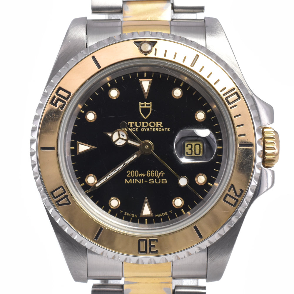 TUDOR Prince Date Mini Submariner 73193 black Dial Automatic Boy's
 Watch L#148220