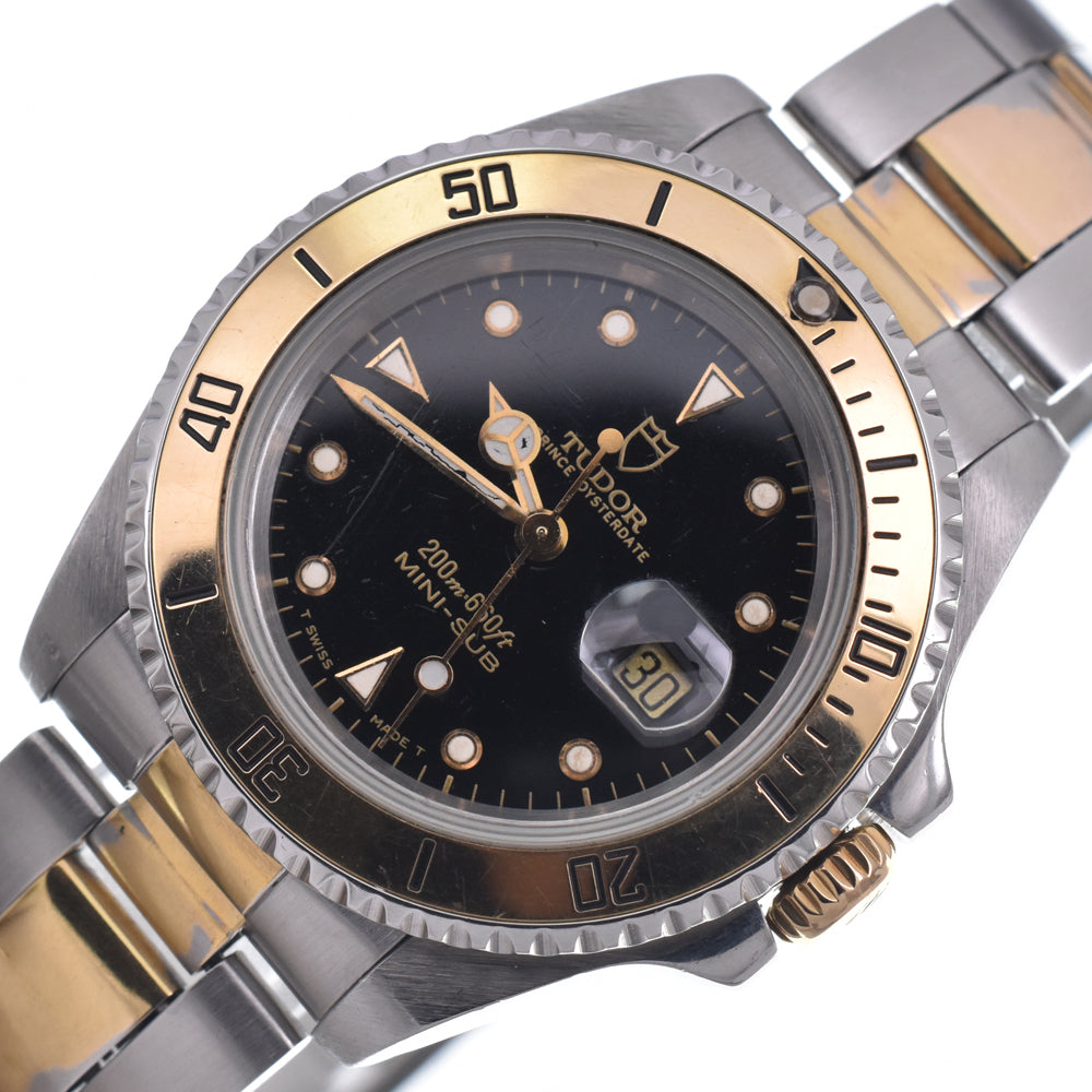TUDOR Prince Date Mini Submariner 73193 black Dial Automatic Boy's
 Watch L#148220
