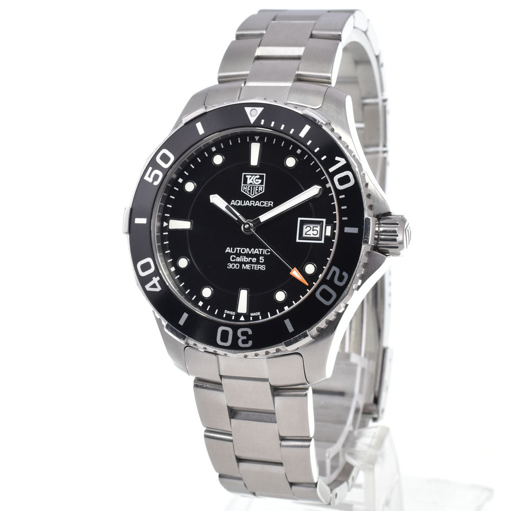 TAG HEUER Aqua racer WAN2110 Date caliber 5 black Dial Automatic Men's
 Watch L#148221