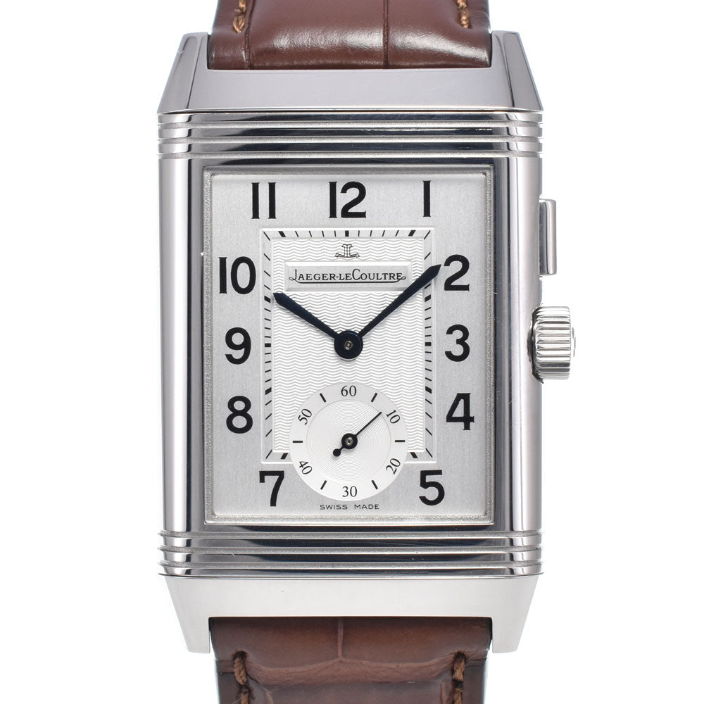 JAEGER-LECOULTRE Reverso Duo Q2718410 Silver Dial Hand Winding Unisex
 Watch L#148223