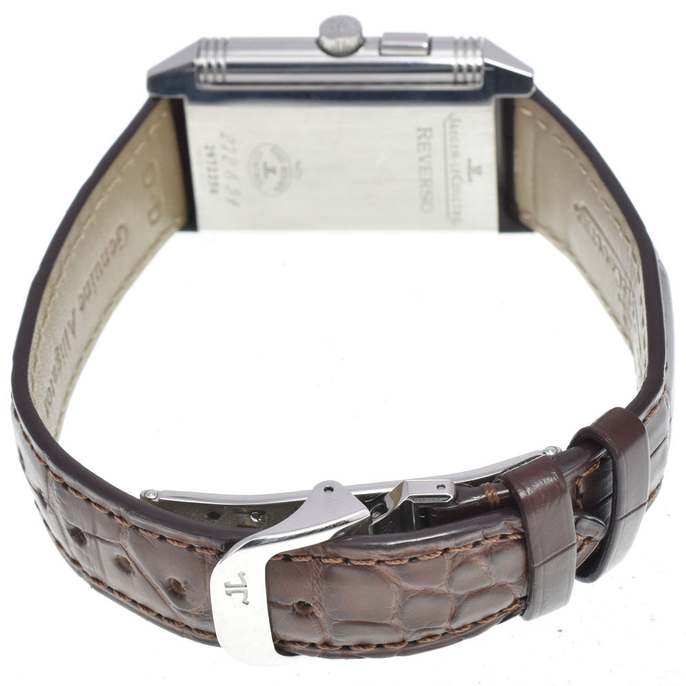 JAEGER-LECOULTRE Reverso Duo Q2718410 Silver Dial Hand Winding Unisex
 Watch L#148223
