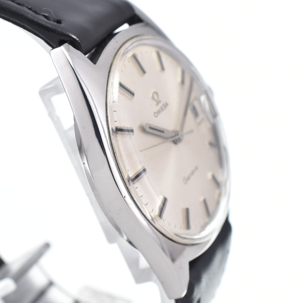 OMEGA Geneva Date Ref.136.041 vintage Cal.613 Silver Dial Hand Winding Men's
 Watch N#148227