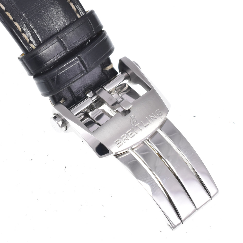 with paper BREITLING Navi timer AB0138 Chronograph Black White Dial Automatic Men's
 Watch N#148229