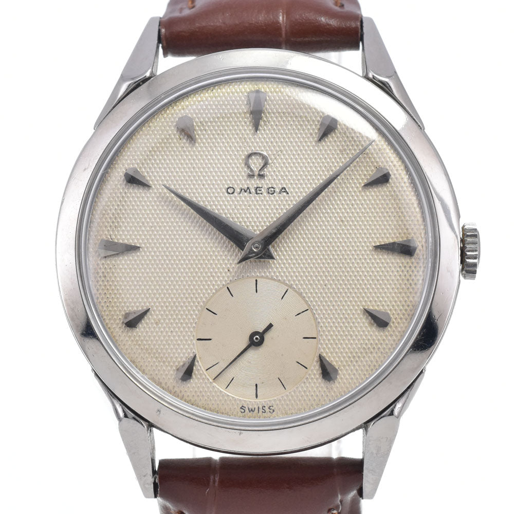 OMEGA 2605-10 vintage Cal.266 Silver Dial Hand Winding Men's
 Watch M#148234