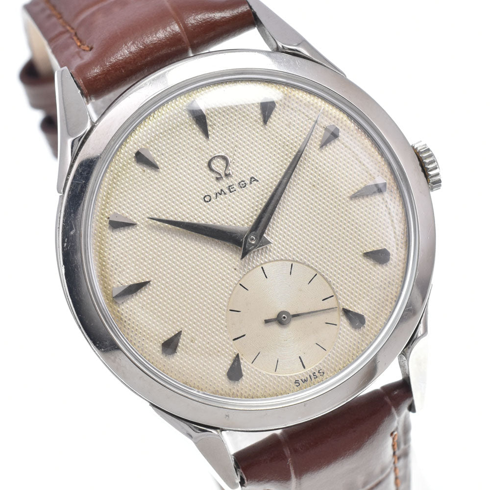 OMEGA 2605-10 vintage Cal.266 Silver Dial Hand Winding Men's
 Watch M#148234