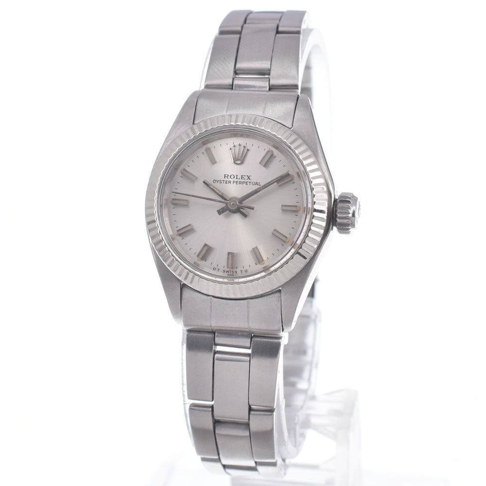 ROLEX Oyster perpetual 6719 Cal.2030 Silver Dial Automatic Ladies
 Watch L#148236