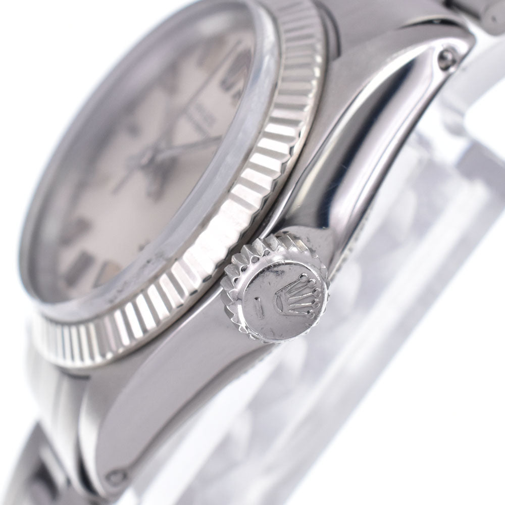 ROLEX Oyster perpetual 6719 Cal.2030 Silver Dial Automatic Ladies
 Watch L#148236