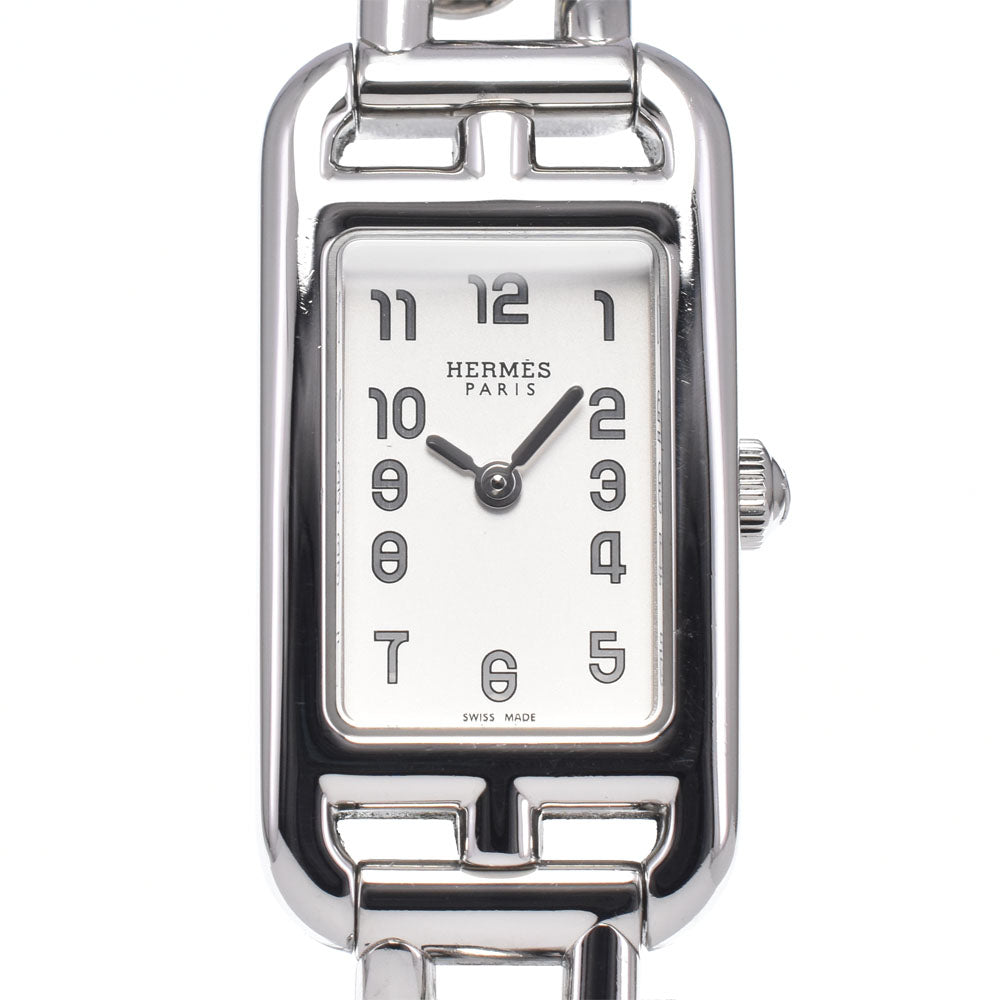 with paper HERMES Nantucket NA2.110 Silver Dial Quartz Ladies
 Watch M#148237