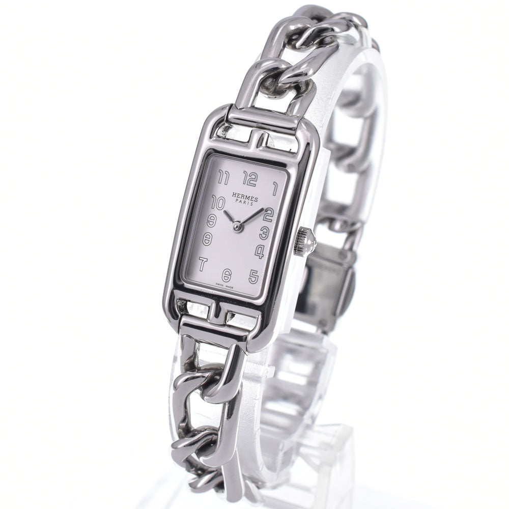 with paper HERMES Nantucket NA2.110 Silver Dial Quartz Ladies
 Watch M#148237