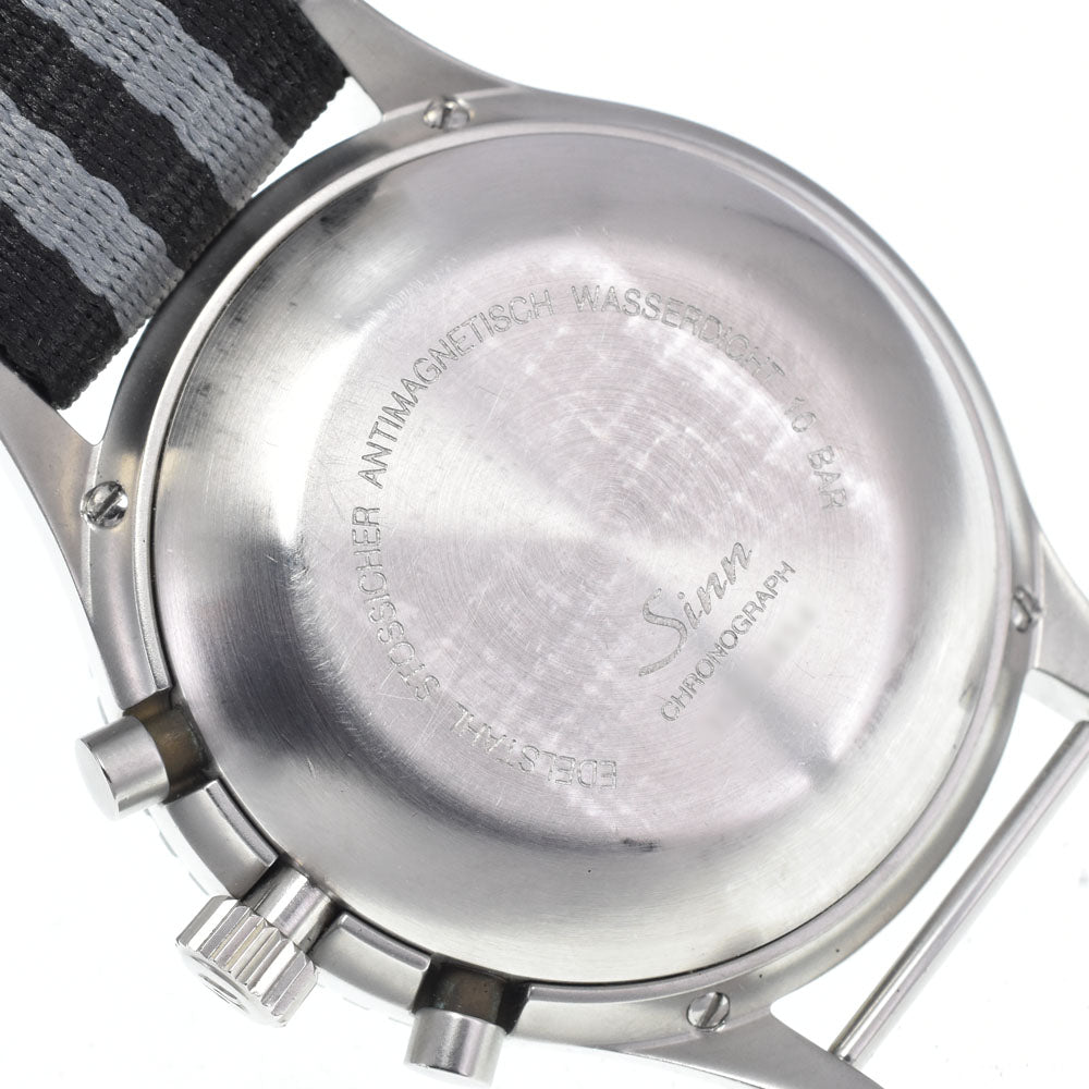 with paper Sinn military 156.B Chronograph black Dial Automatic Men's
 Watch K#148239