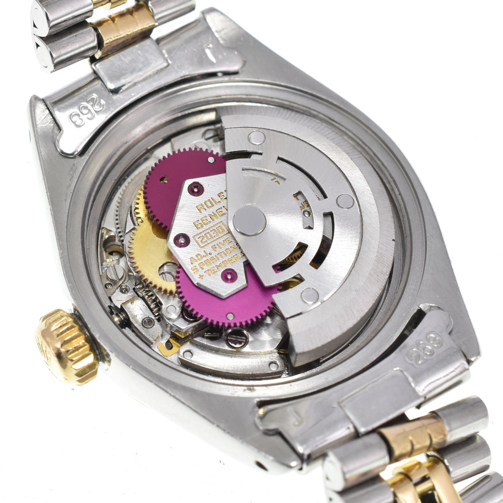 ROLEX Oyster perpetual date 6917 vintage Cal.2030 gold Dial Automatic Ladies
 Watch L#148240