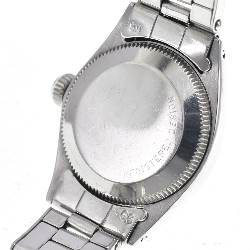 ROLEX Oyster perpetual 6619 vintage Cal.1160 Silver Dial Automatic Ladies
 Watch L#148241