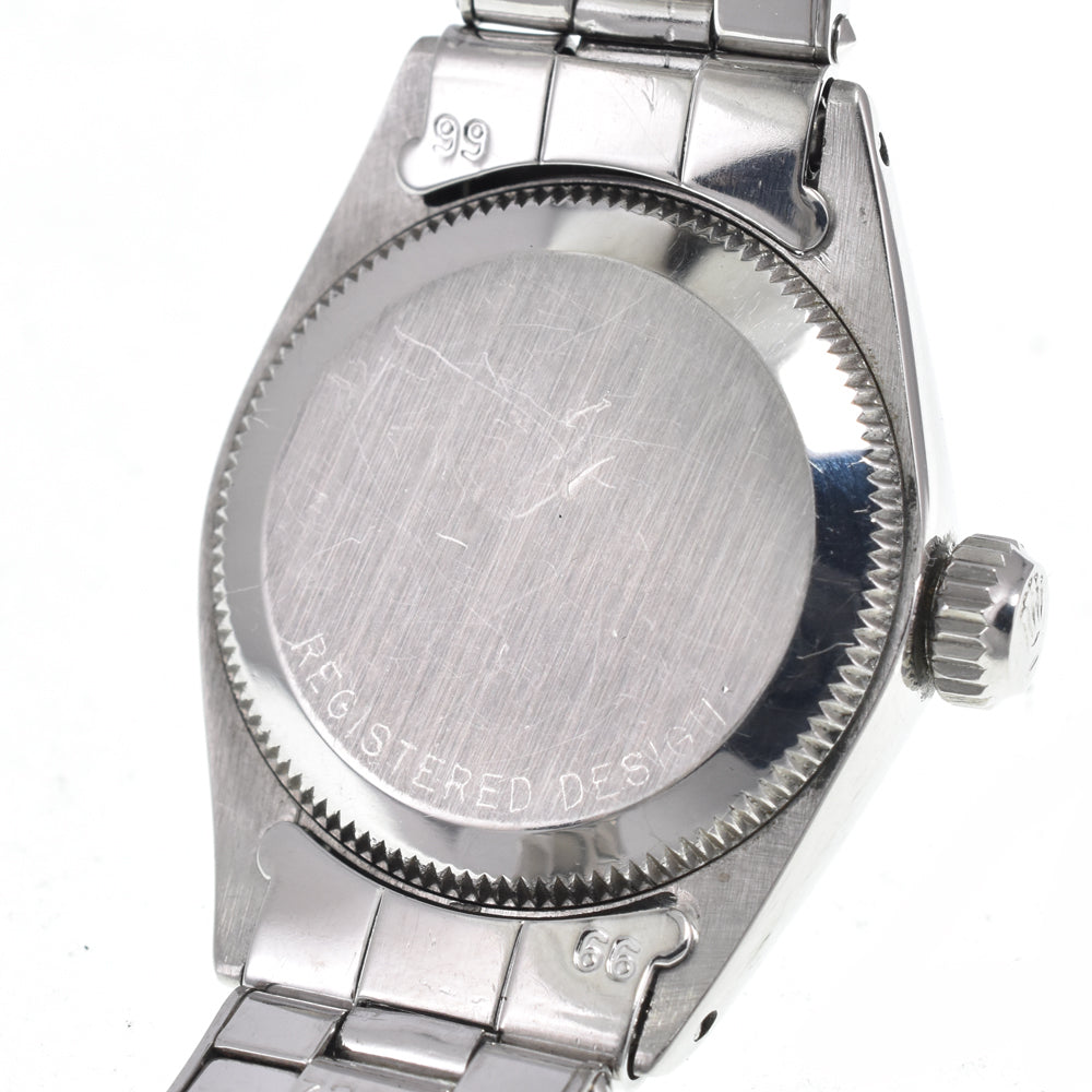 ROLEX Oyster perpetual 6619 vintage Cal.1160 Silver Dial Automatic Ladies
 Watch L#148242
