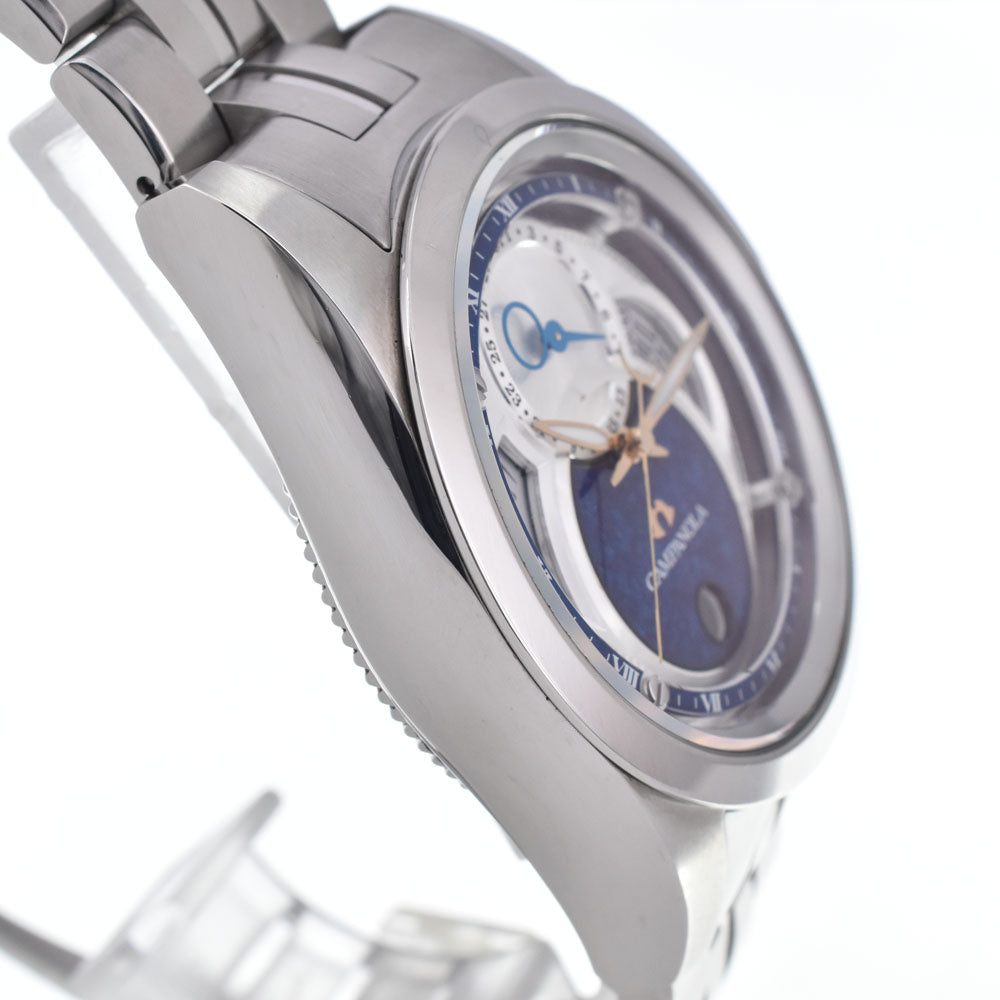 CITIZEN Campanola 8730-T025242/BU0040-57L Konruri Eco Drive Silver / Blue Dial Solar Men's
 Watch L#148246