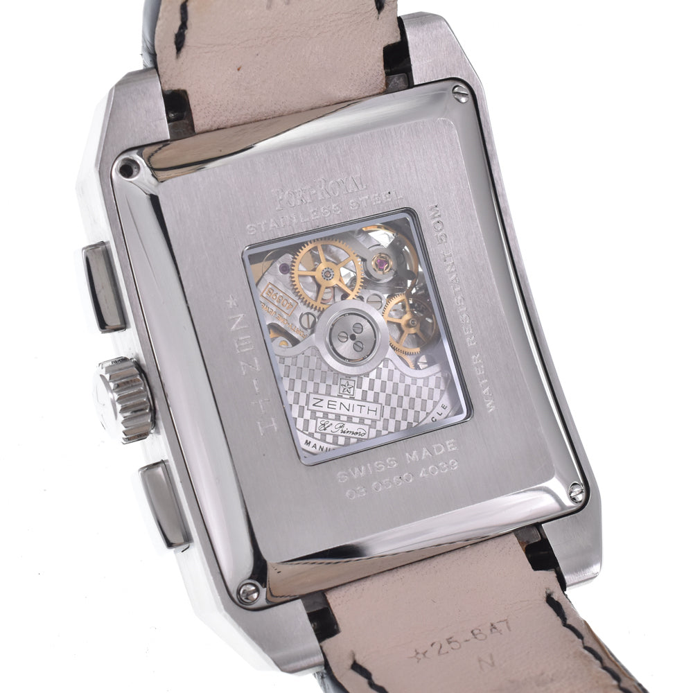 ZENITH Mega Port Royal Open 03.0560.4039/21.C647 Big date black Dial Automatic Men's
 Watch K#148247