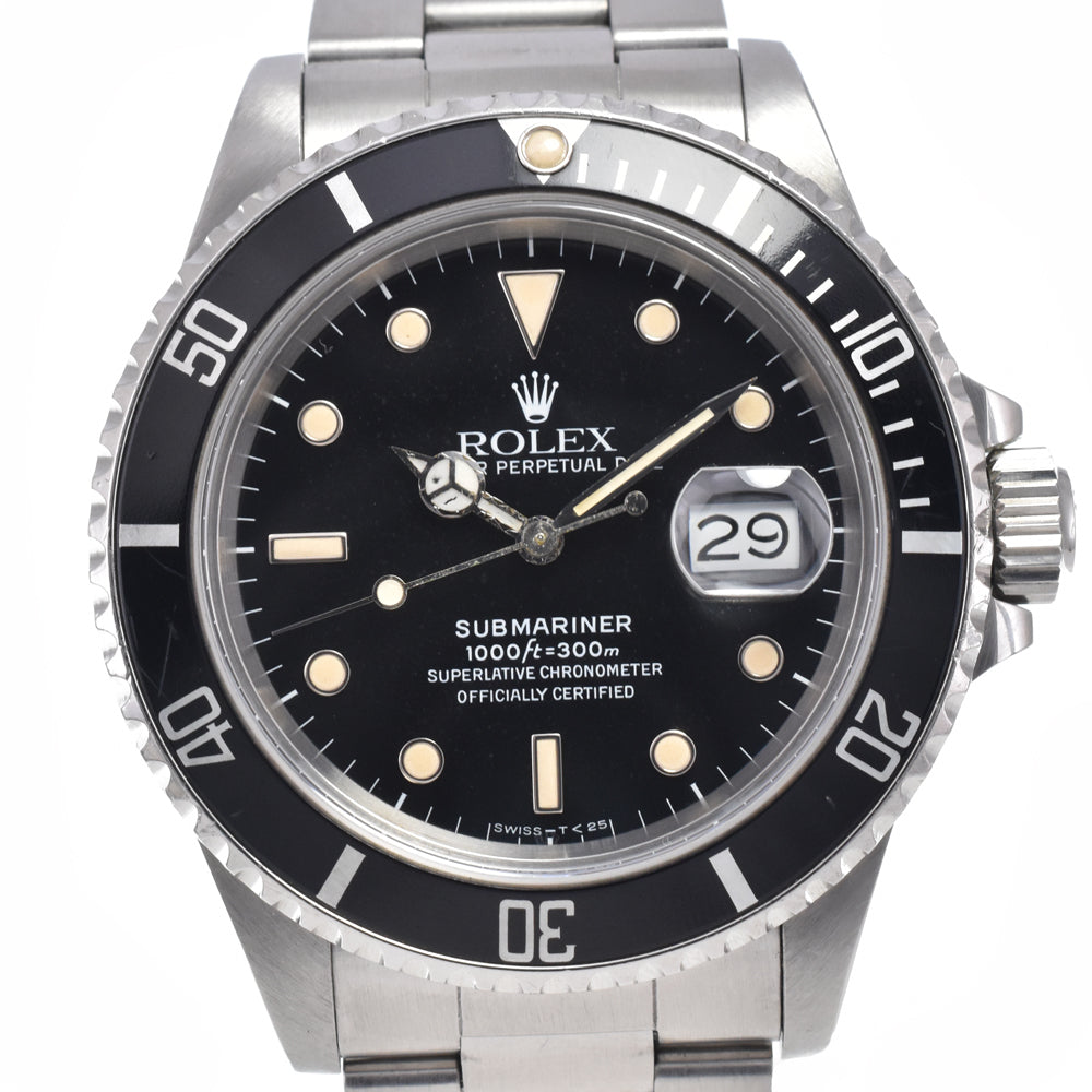 ROLEX Submarina 168000 Cal.3035 black Dial Automatic Men's
 Watch L#148250