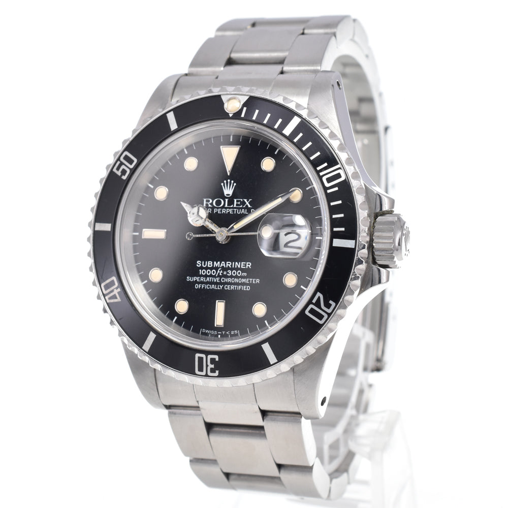 ROLEX Submarina 168000 Cal.3035 black Dial Automatic Men's
 Watch L#148250