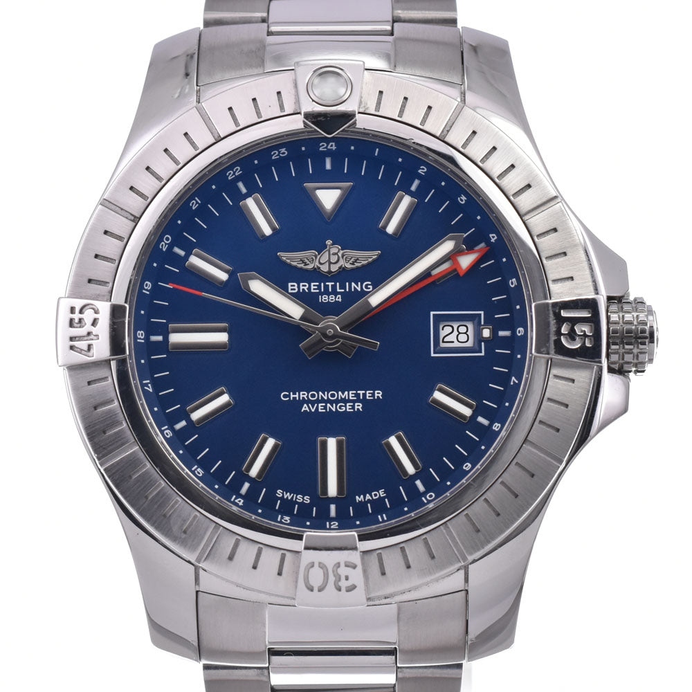 BREITLING Avenger Automatic GMT 45 A32395 Date blue Dial Automatic Men's
 Watch L#148253