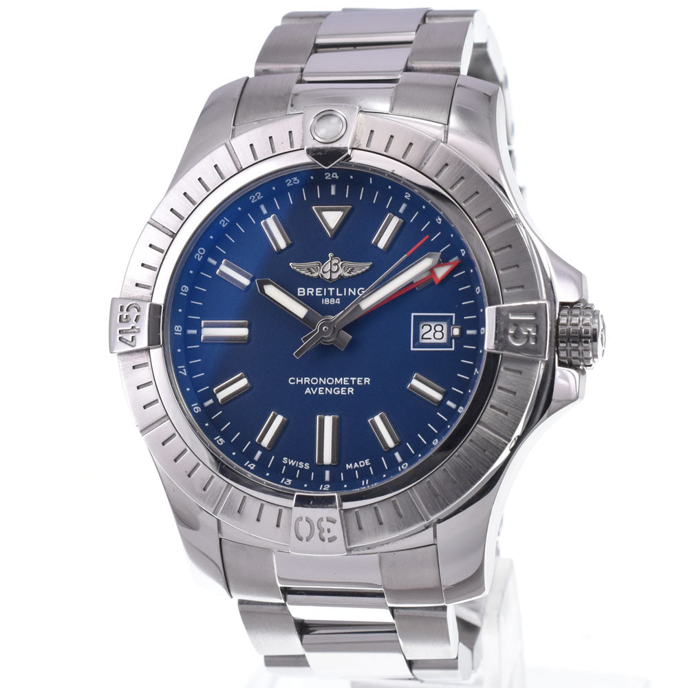 BREITLING Avenger Automatic GMT 45 A32395 Date blue Dial Automatic Men's
 Watch L#148253