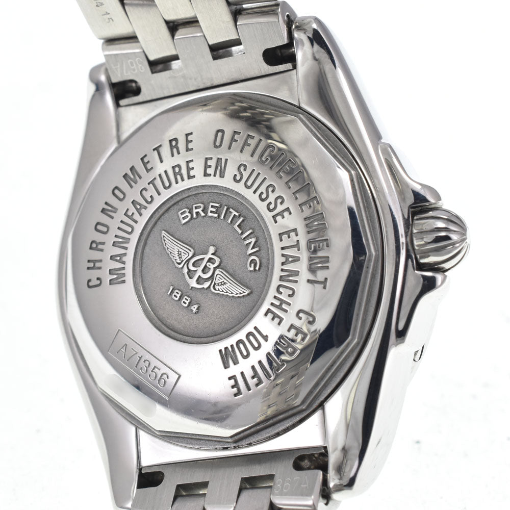with paper BREITLING Galactic A71356 8P diamond date White shell Dial Quartz Ladies
 Watch M#148254