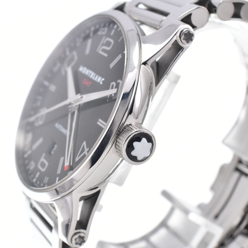 MONTBLANC Timewalker GMT 36064 see-through back black Dial Automatic Men's
 Watch M#148255
