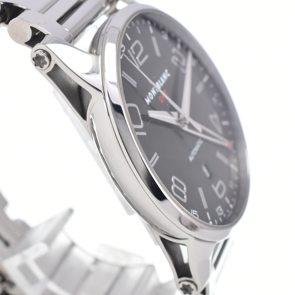 MONTBLANC Timewalker GMT 36064 see-through back black Dial Automatic Men's
 Watch M#148255
