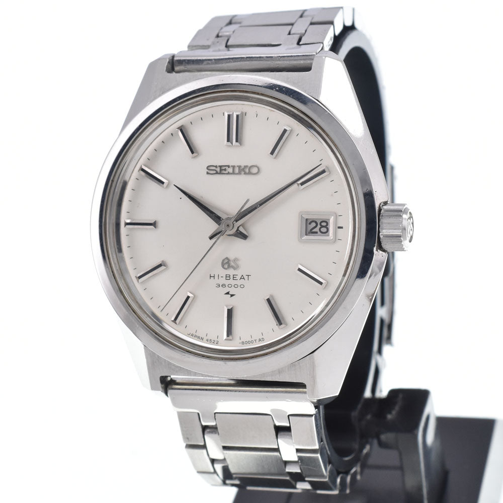 SEIKO Grand Seiko 4522-8000 vintage Cal.4522A Silver Dial Hand Winding Men's
 Watch M#148258