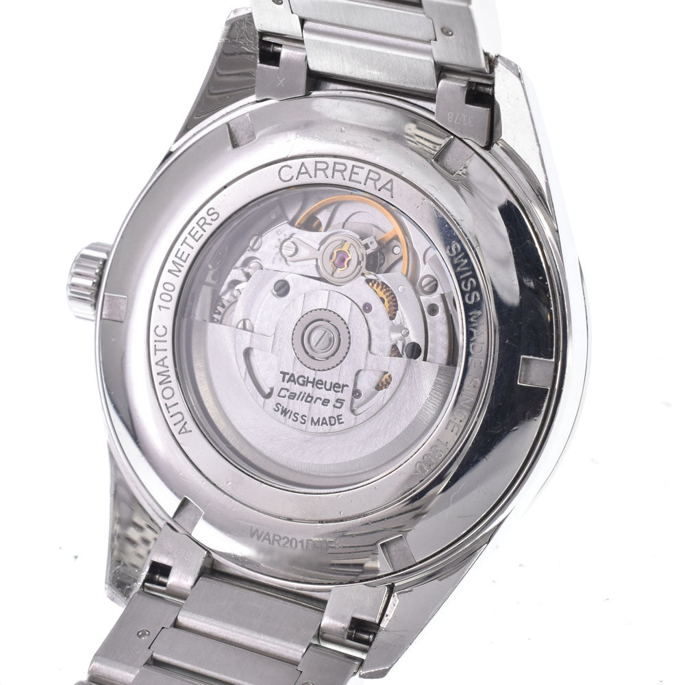TAG HEUER Carrera Caliber 5 WAR201D-0 Day date Silver Dial Automatic Men's
 Watch M#148260