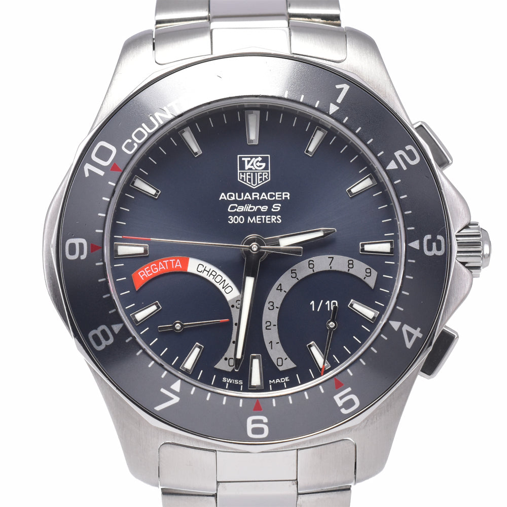 TAG HEUER Aquaracer Regatta CAF7111 gray Dial Quartz Men's
 Watch L#148262