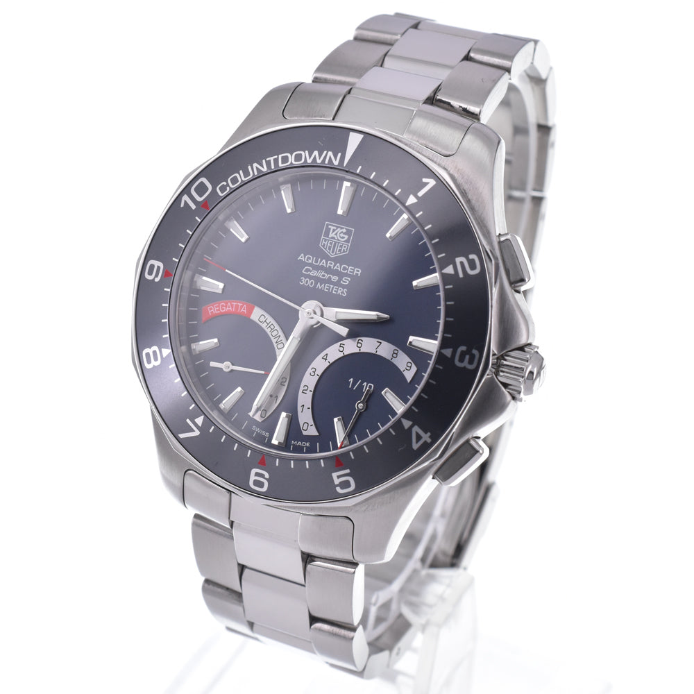 TAG HEUER Aquaracer Regatta CAF7111 gray Dial Quartz Men's
 Watch L#148262