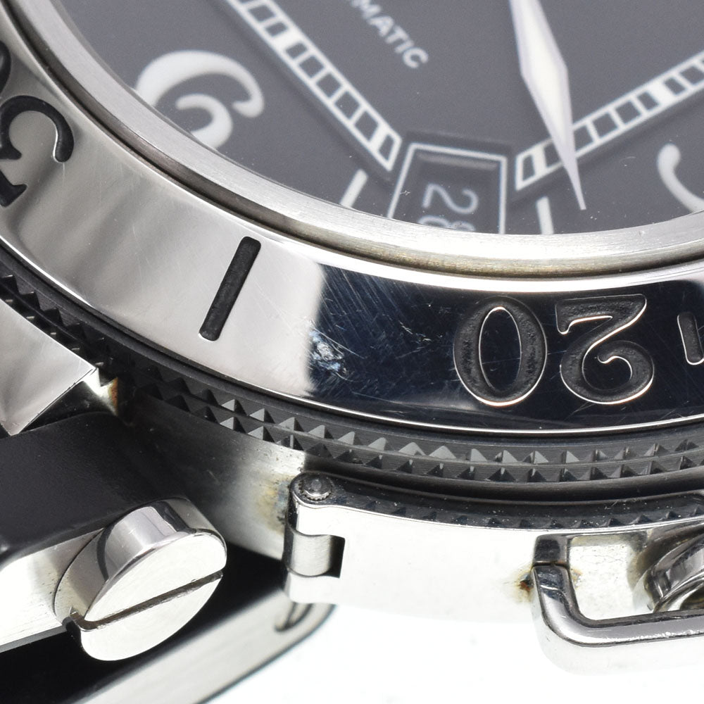 CARTIER Pacha Sea timer W31077U2 Stainless Steel / Rubber black Dial Automatic Men's
 Watch L#148263