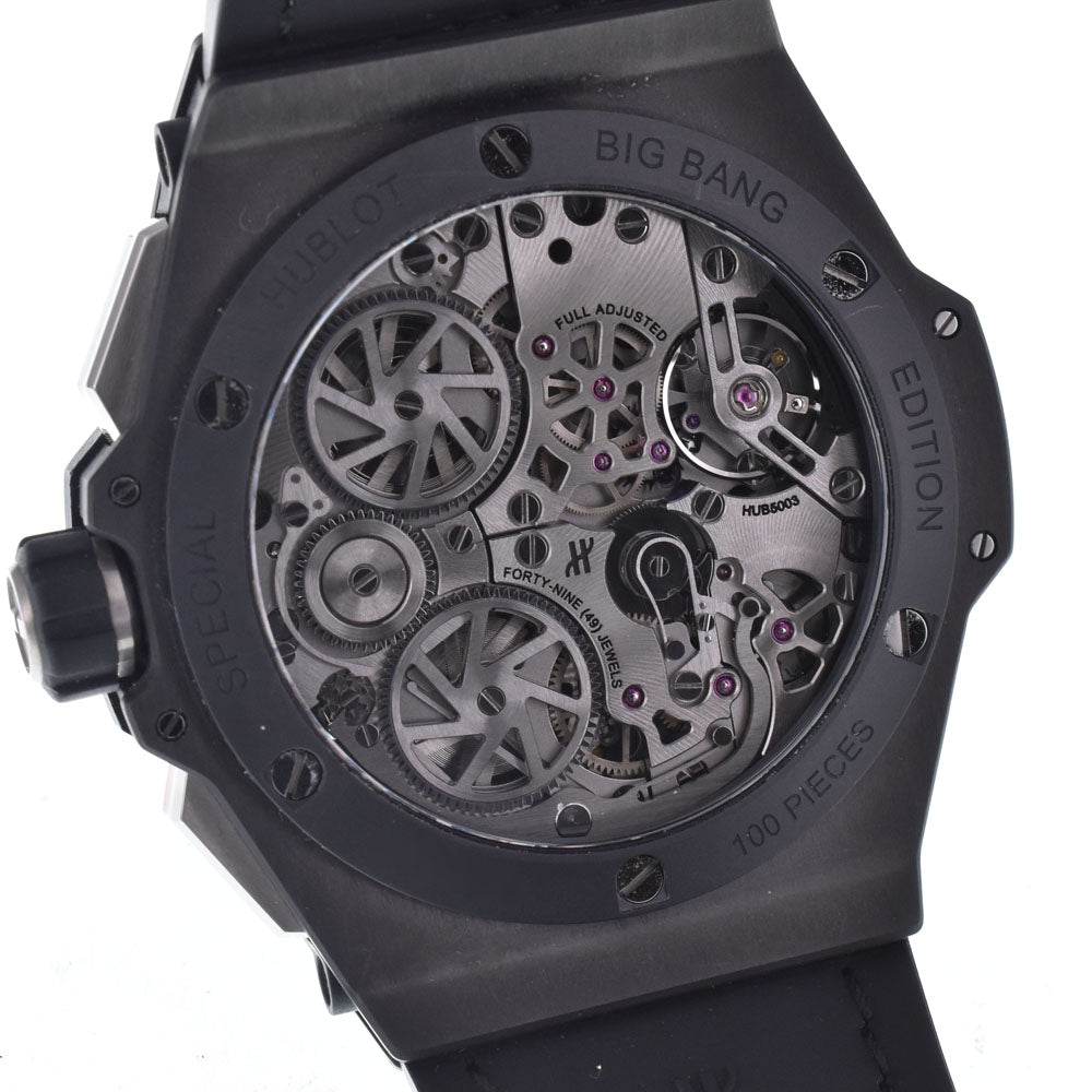 with paper HUBLOT big Bang 403.QU.0120.VR.YOS Limited item black Dial Hand Winding Men's
 Watch K#148264