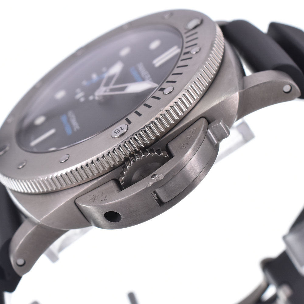 with paper PANERAI Luminor Submersible PAM01305 black Dial Automatic Men's
 Watch N#148265