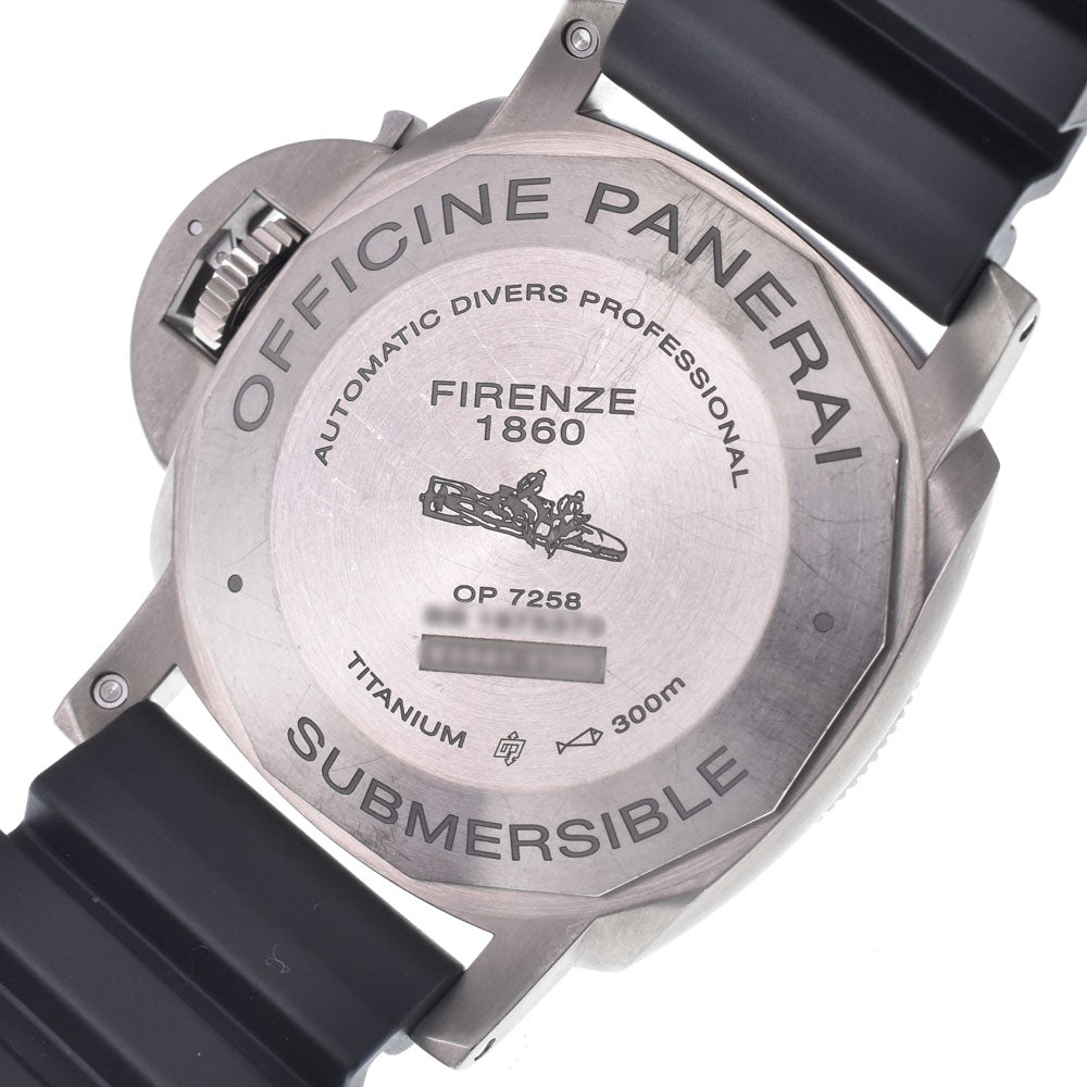 with paper PANERAI Luminor Submersible PAM01305 black Dial Automatic Men's
 Watch N#148265