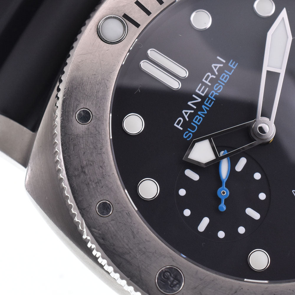 with paper PANERAI Luminor Submersible PAM01305 black Dial Automatic Men's
 Watch N#148265