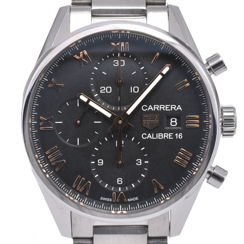 with paper TAG HEUER Carrera Caliber 16 CBK2113 Japan limited black Dial Automatic Men's
 Watch L#148266