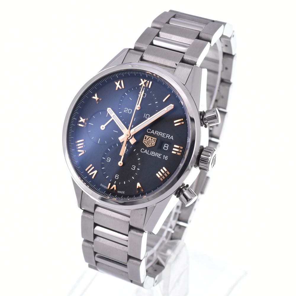 with paper TAG HEUER Carrera Caliber 16 CBK2113 Japan limited black Dial Automatic Men's
 Watch L#148266