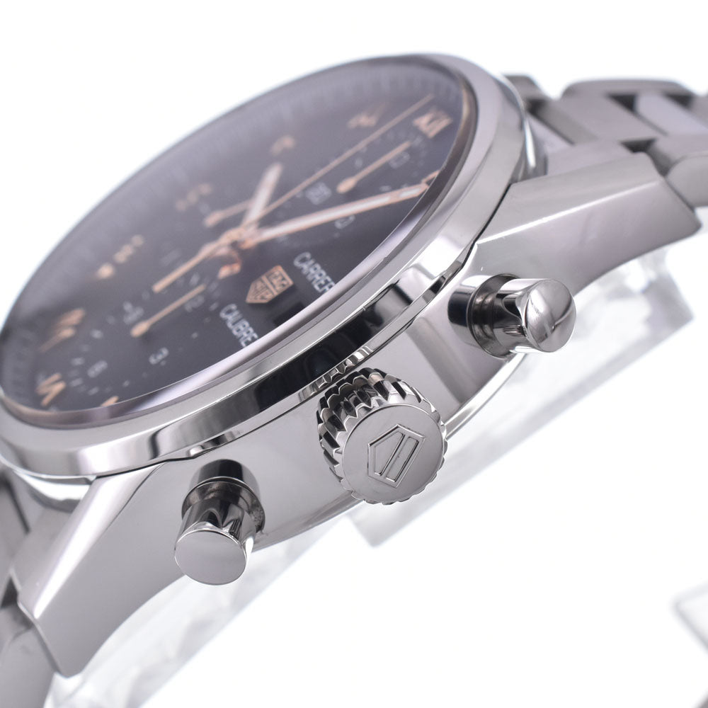 with paper TAG HEUER Carrera Caliber 16 CBK2113 Japan limited black Dial Automatic Men's
 Watch L#148266