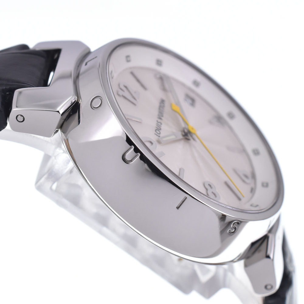 LOUIS VUITTON Tambour Q1313 Date Silver Dial Quartz Ladies
 Watch M#148271