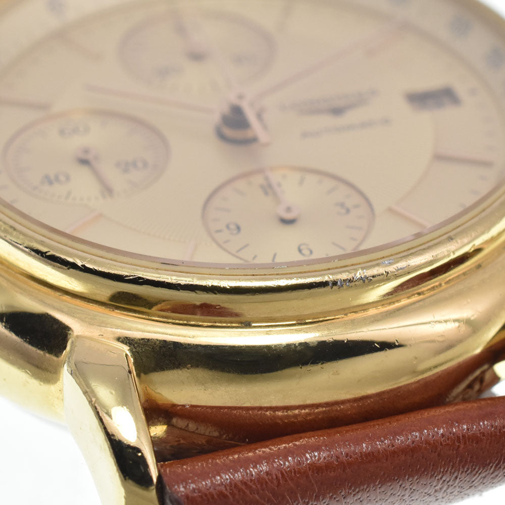 LONGINES Grand classic L4.686 Chronograph gold Dial Automatic Men's
 Watch L#148278