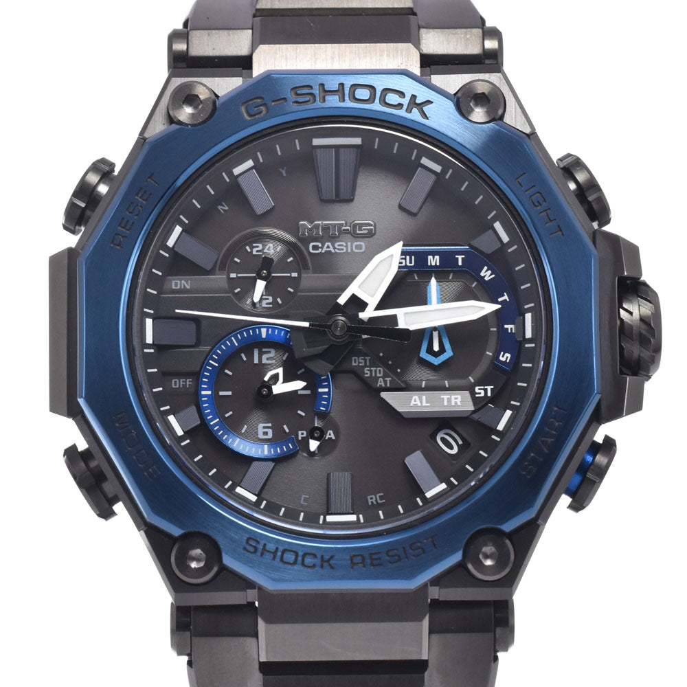 with paper CASIO G-SHOCK MT-G MTG-B2000B-1A2JF black Dial Radio Sync Solar Men's
 Watch P#148281