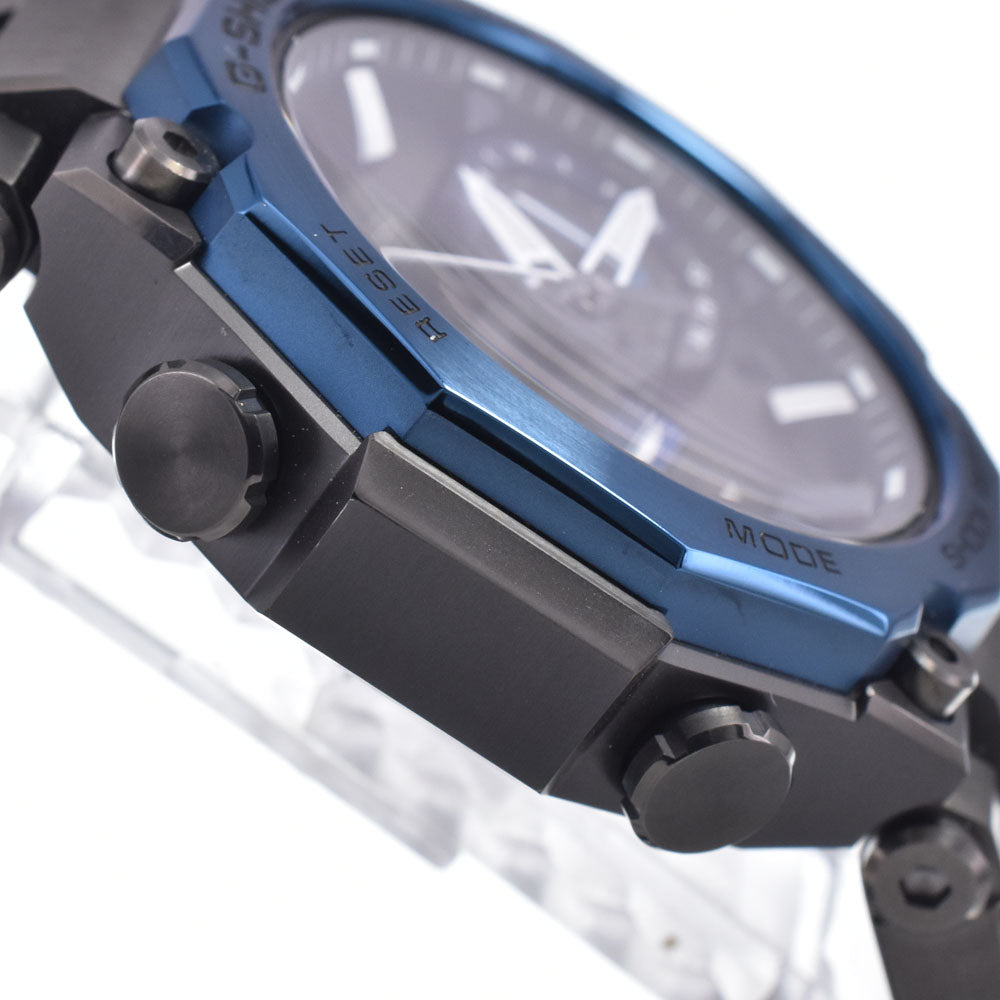 with paper CASIO G-SHOCK MT-G MTG-B2000B-1A2JF black Dial Radio Sync Solar Men's
 Watch P#148281
