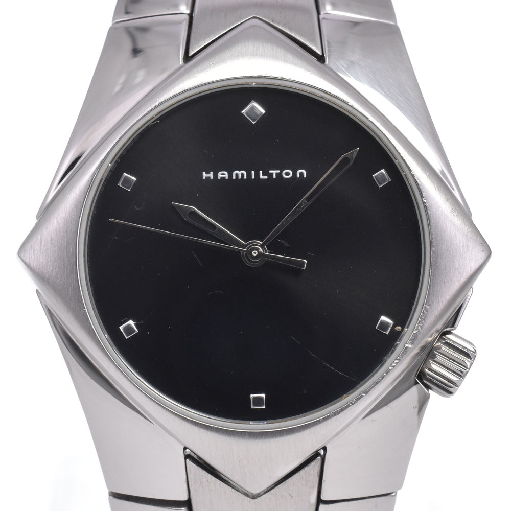 with paper HAMILTON Stardom 6355 black Dial Quartz Men's
 Watch M#148282