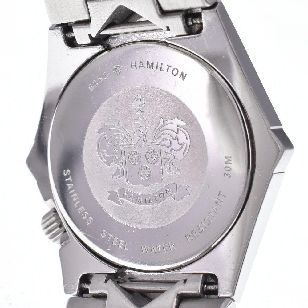 with paper HAMILTON Stardom 6355 black Dial Quartz Men's
 Watch M#148282