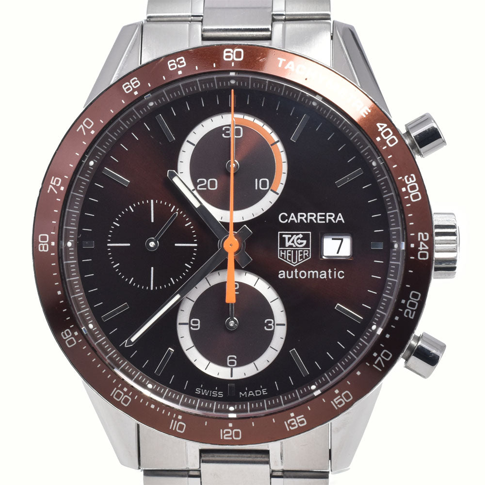 TAG HEUER Carrera CV2013-3 Chronograph Date Brown Dial Automatic Men's
 Watch M#148285