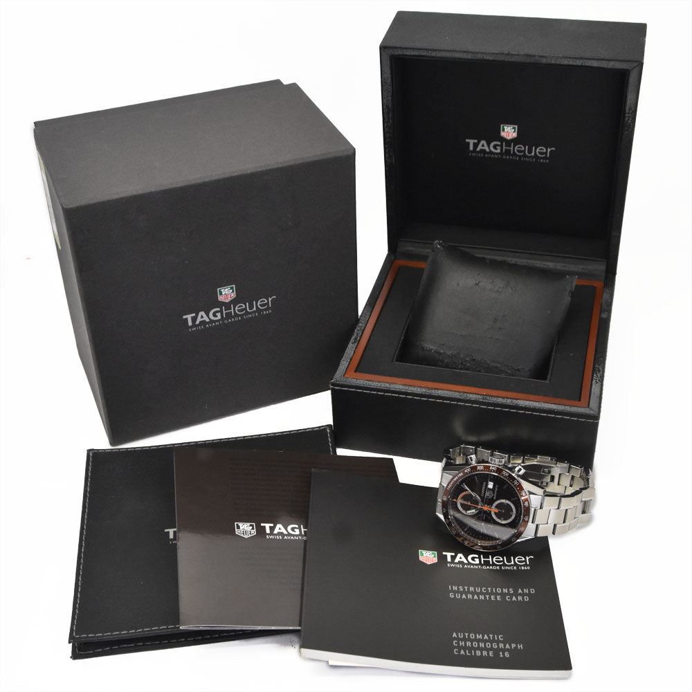 TAG HEUER Carrera CV2013-3 Chronograph Date Brown Dial Automatic Men's
 Watch M#148285