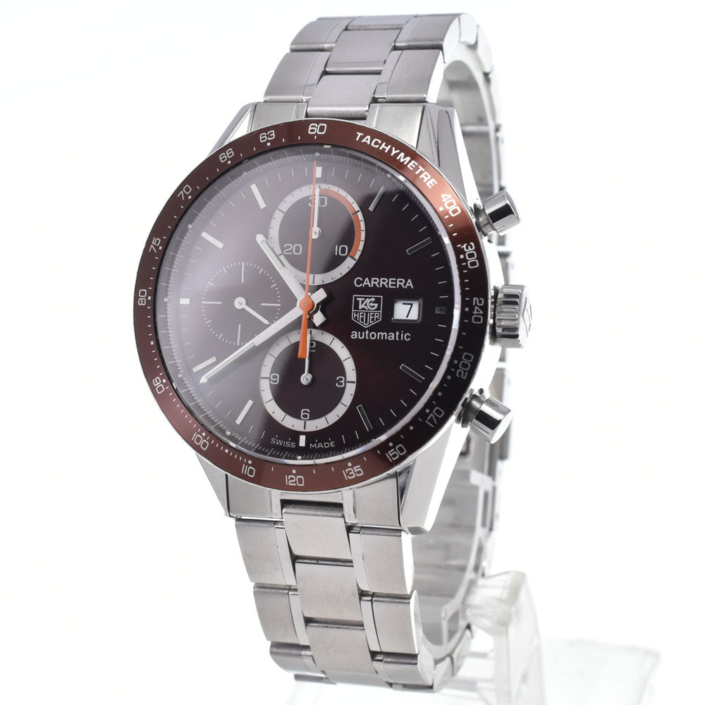 TAG HEUER Carrera CV2013-3 Chronograph Date Brown Dial Automatic Men's
 Watch M#148285