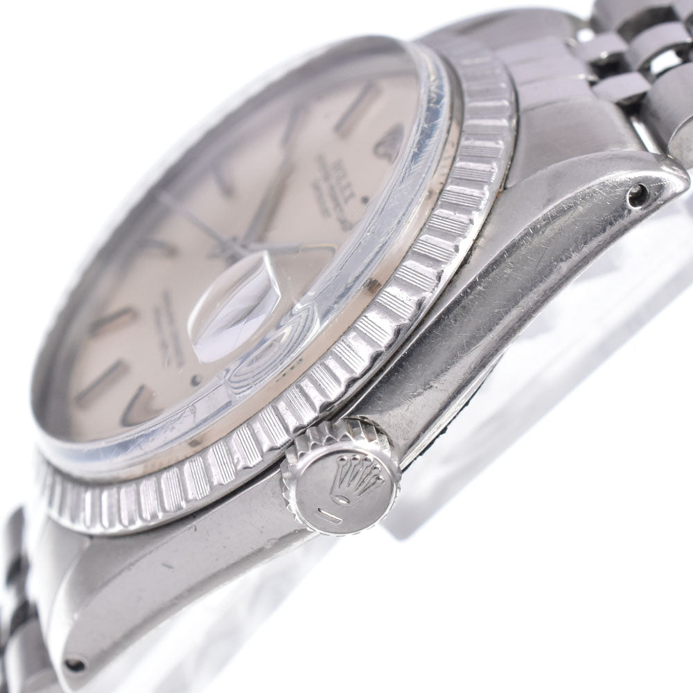 with paper ROLEX Oyster Perpetual DATEJUST 1603 vintage Cal.1570 Sigma dial Silver Dial Automatic Men's
 Watch M#148288